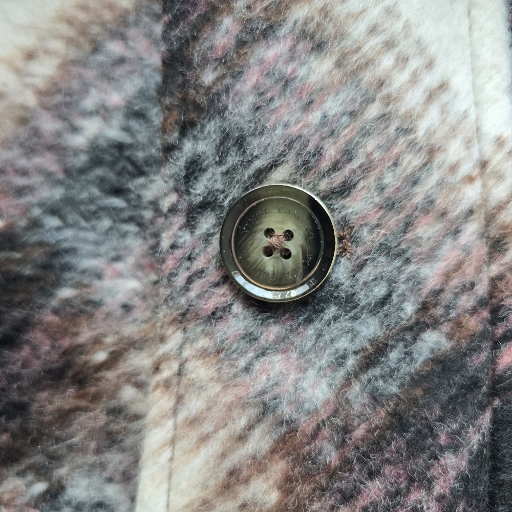 Two by Vince Camuto Wool Plaid Shacket Womens Small - Picture 8 of 13